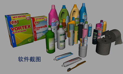 PBR低面次世代30種衛(wèi)生間洗滌用品模型 提升個(gè)人衛(wèi)生用品銷(xiāo)售與設(shè)計(jì)效率
